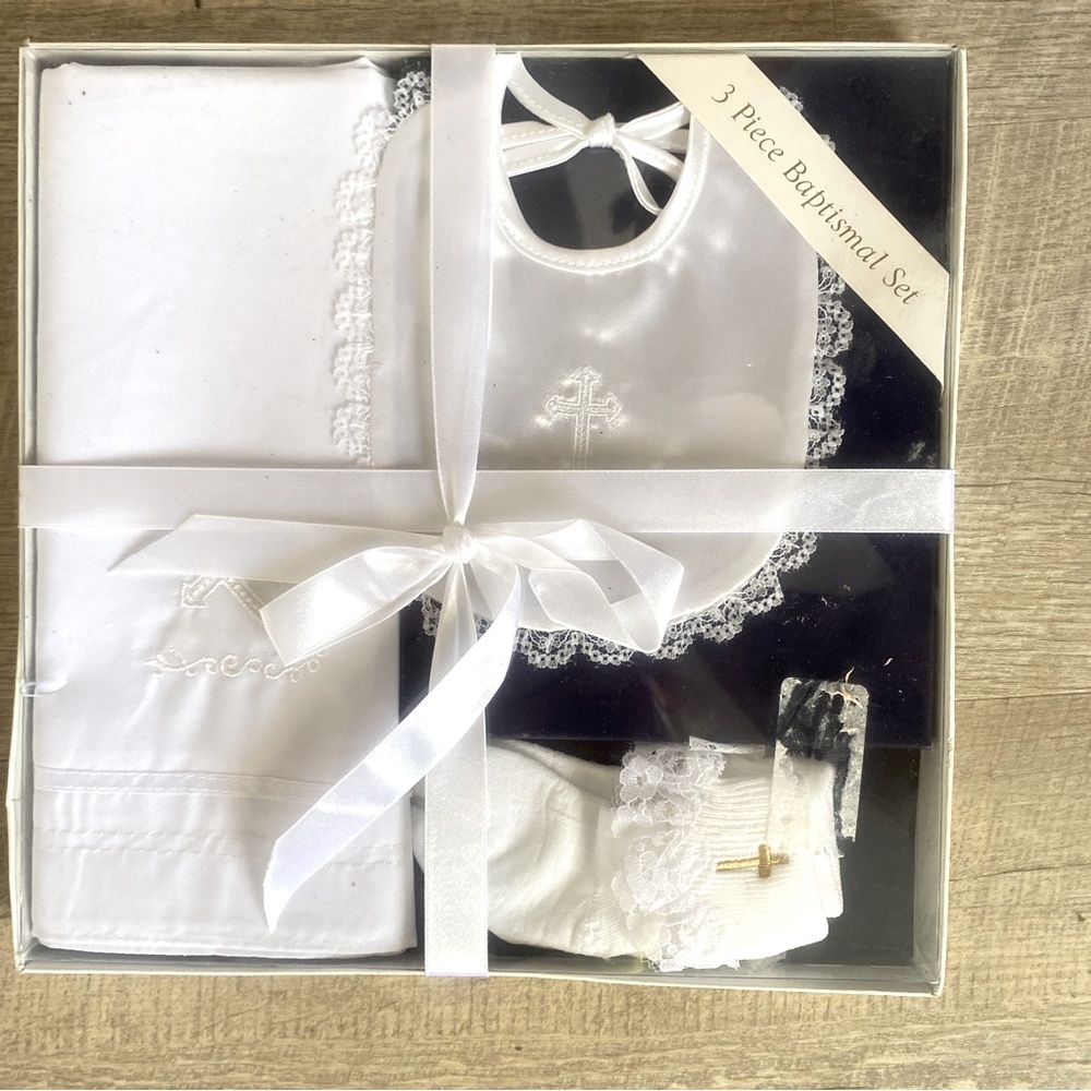 3 Piece  Baptismal  Set